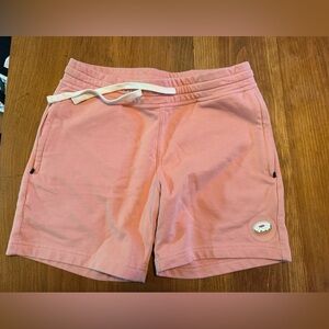Eubi Pink Orange Mens Donut Lounge Shorts S perfect condition no smoke or pets